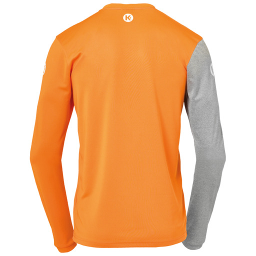  Core 2.0 Longsleeve Naranja Fresh/gris Oscuro Kempa