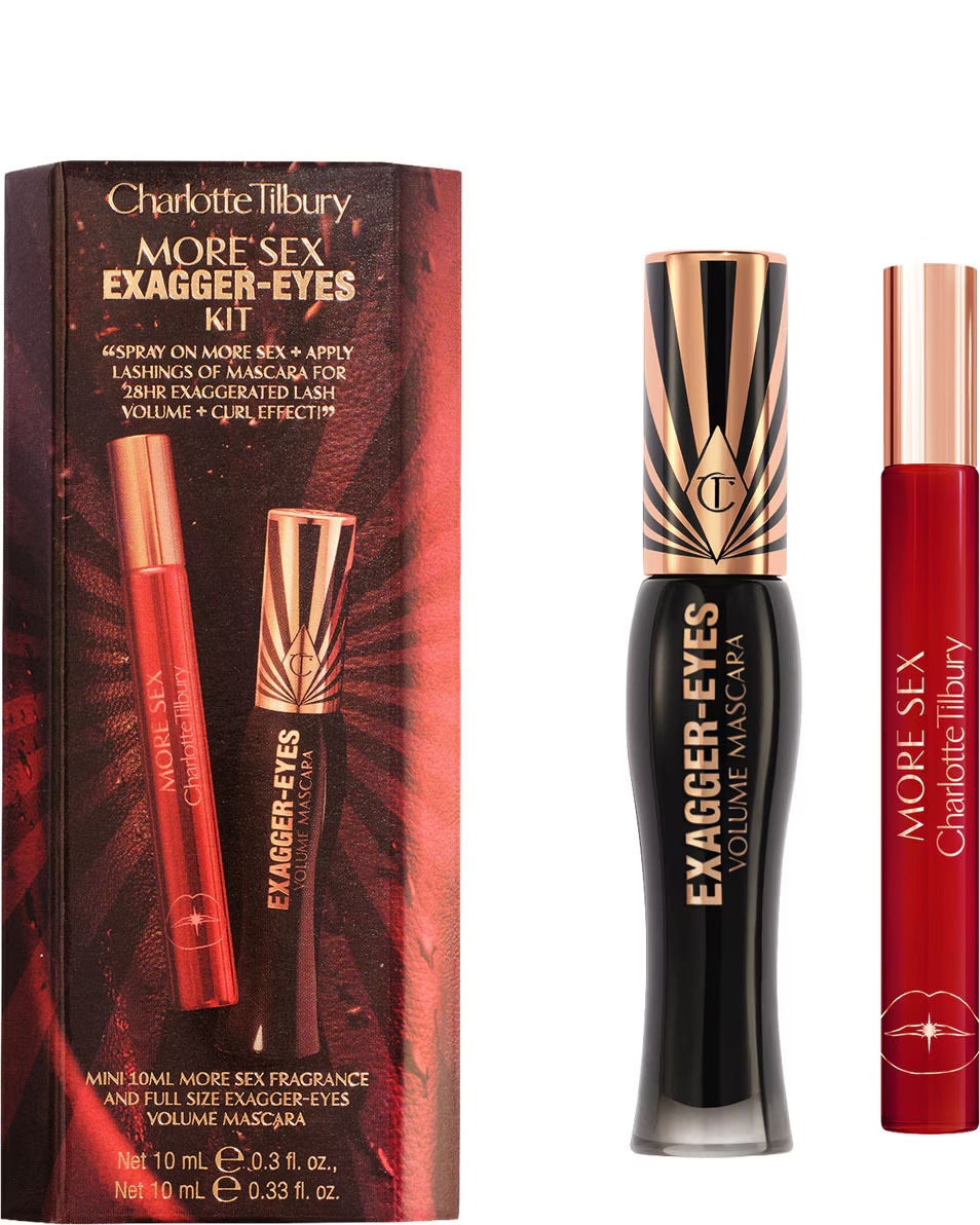 CHARLOTTE TILBURY Maskara Exagger-eyes Komplet za zadimljene oči EXAGGER-EYES