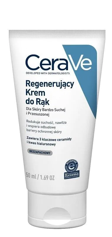 CeraVe Regenerujący krem do rąk do skóry bardzo suchej 50 ml