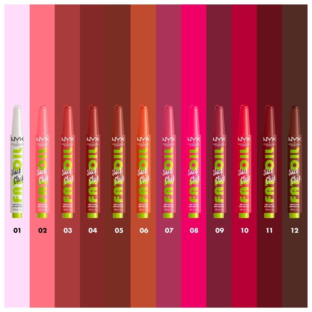 NYX Professional Makeup lūpų balzamas „Fat Oil Slick Click“ – 2 g.