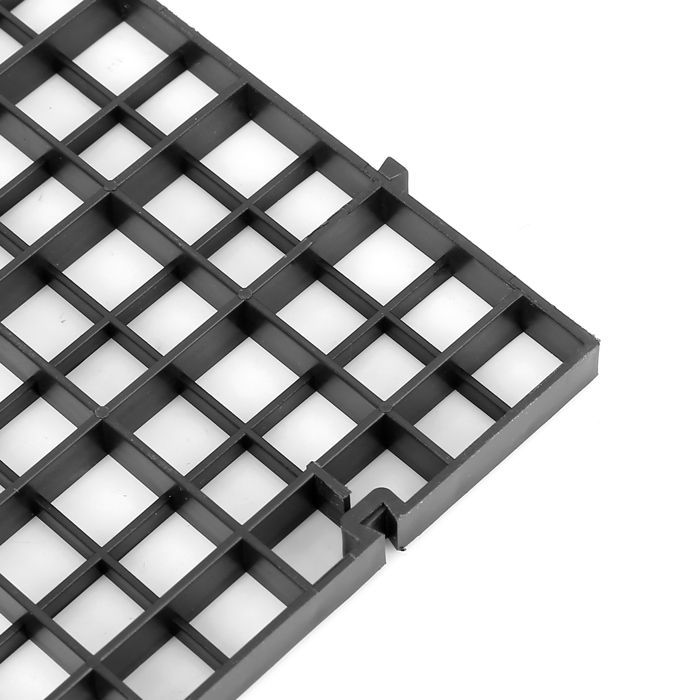 Panneau d'isolation pour aquarium X AUTOHAUX Diviseur séparation plastique noir Aquarium Grille Isolation 11,8
