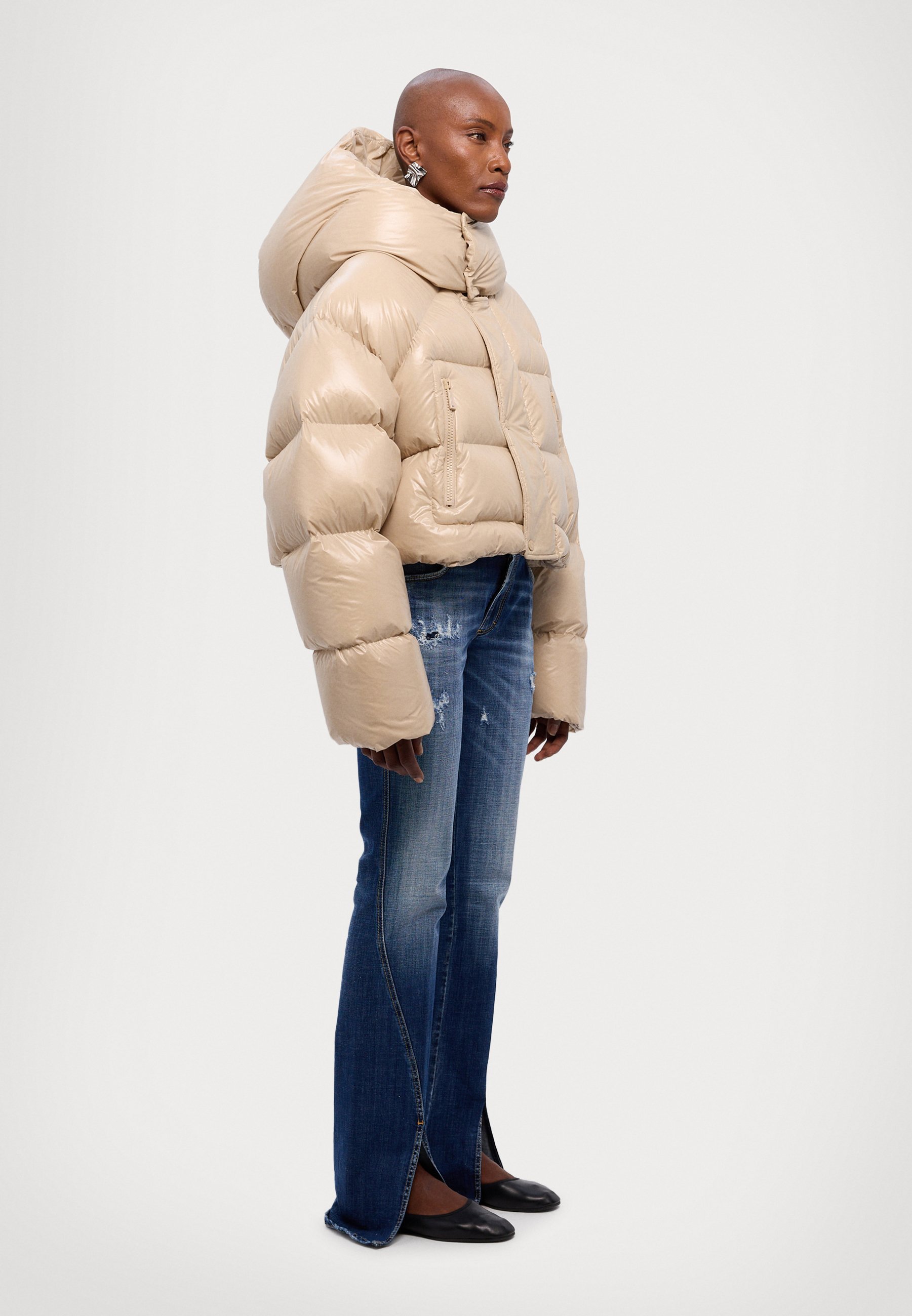 Doudoune DSQUARED2 ICON KABAN - beige