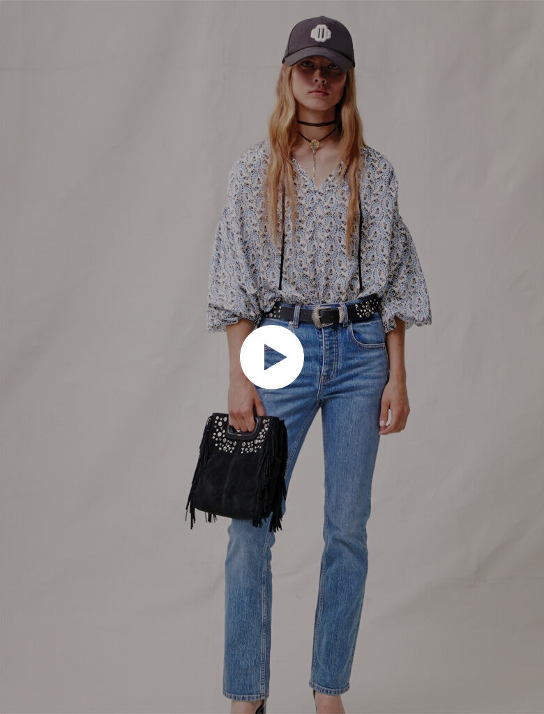 Rechte jeans - Blauw