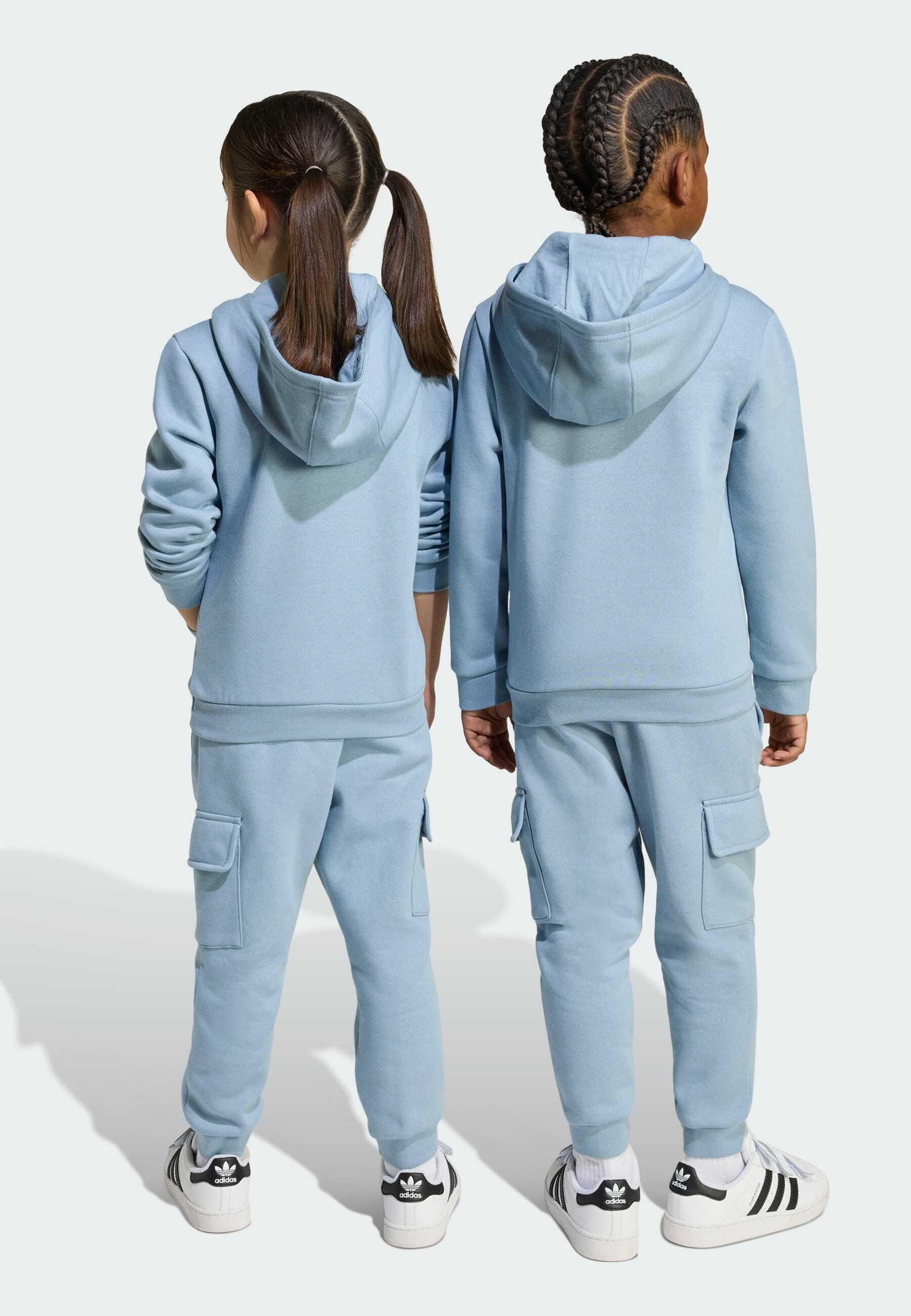 adidas Originals SZETT - Melegítő - tapintású kék