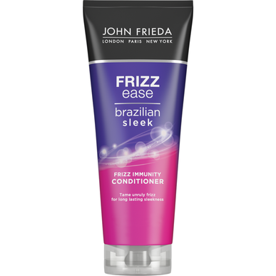 John Frieda Frizz Ease brazilski balzam za gladke lase za glajenje in sijaj brez skodranih las 250 ml