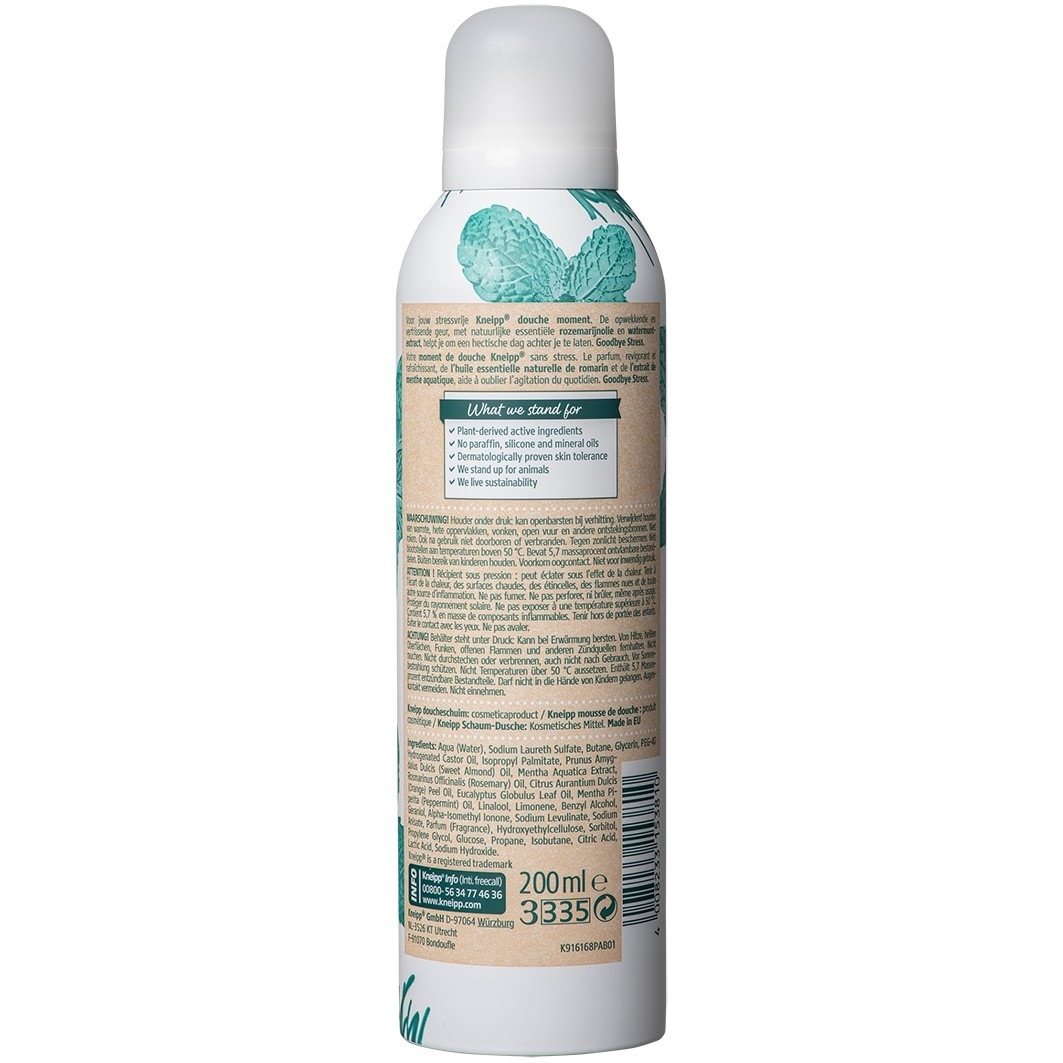 Kneipp dušo putos sudie, stresas, 200 ml