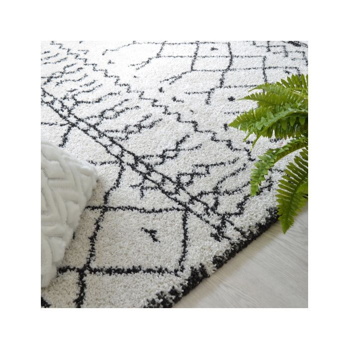 Alfombra con motivos bereberes - Light Dharan - 120 x 170 cm
