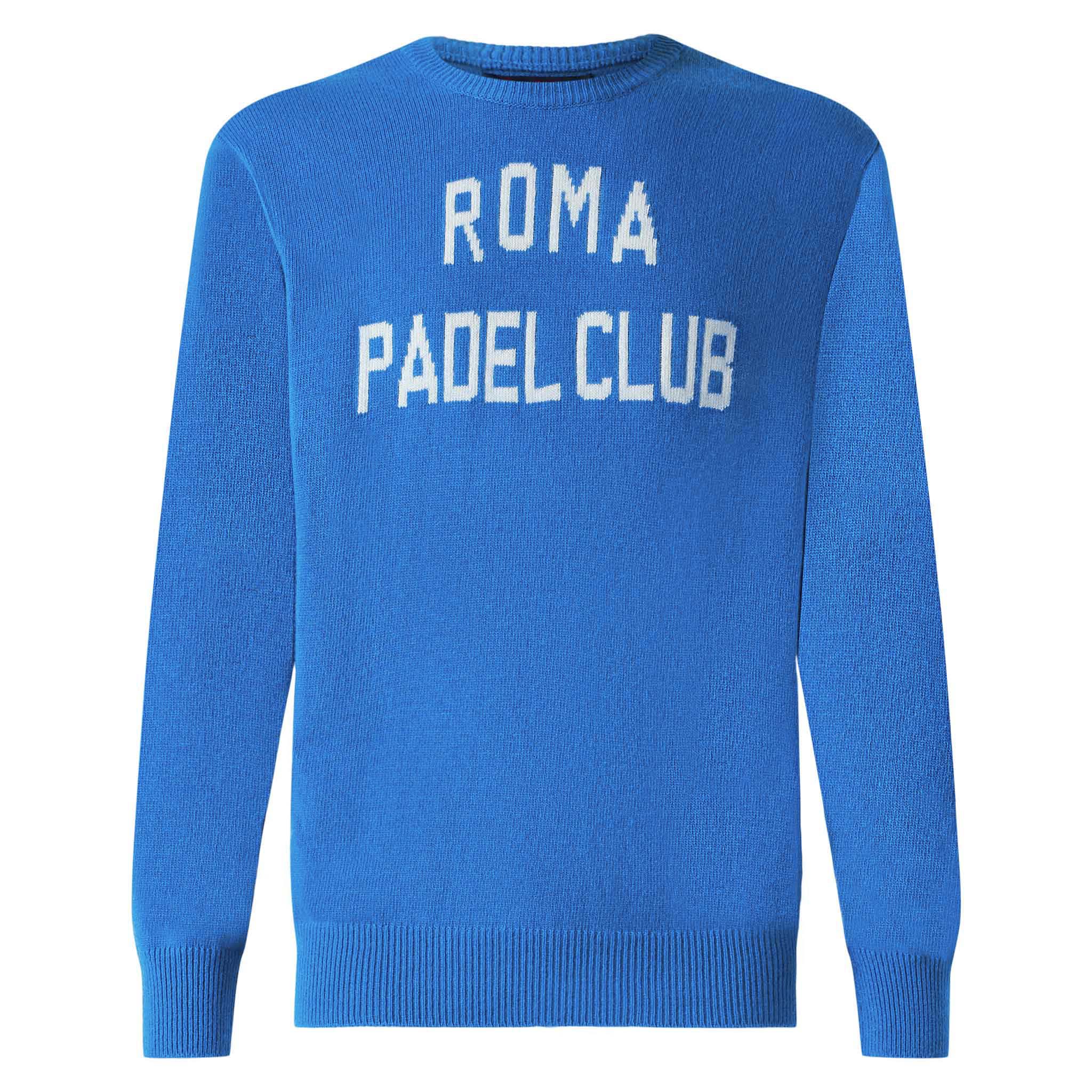 Roma Padel Club herentrui met jacquardprint