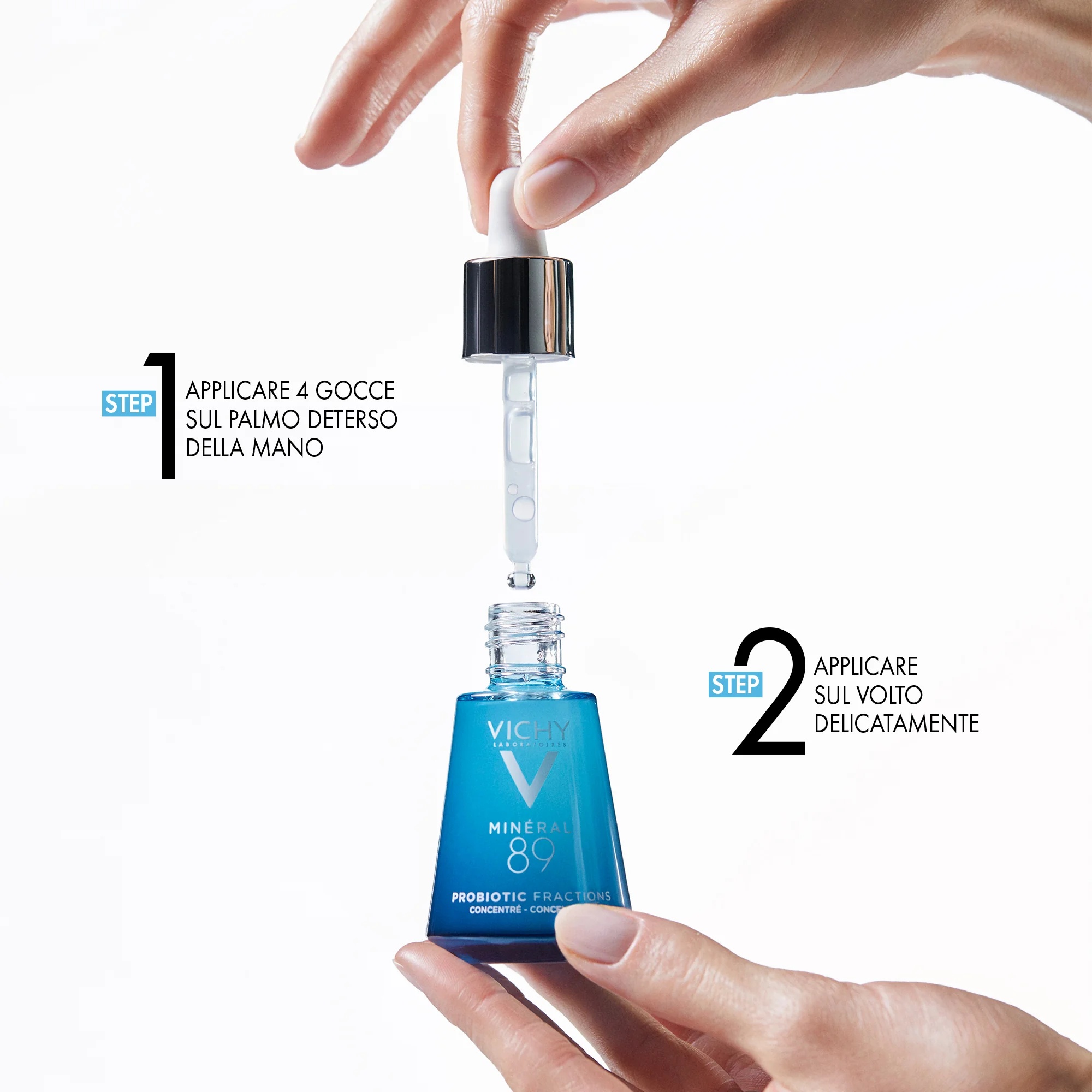 VICHY Vichy Minéral 89 ooggel 15 ml Versterkt en hydrateert