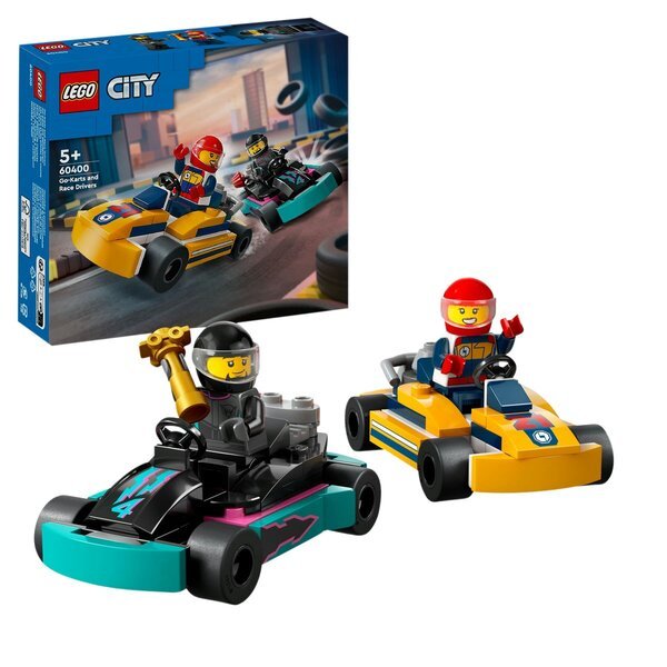 LEGO motokáry a pretekárske autá