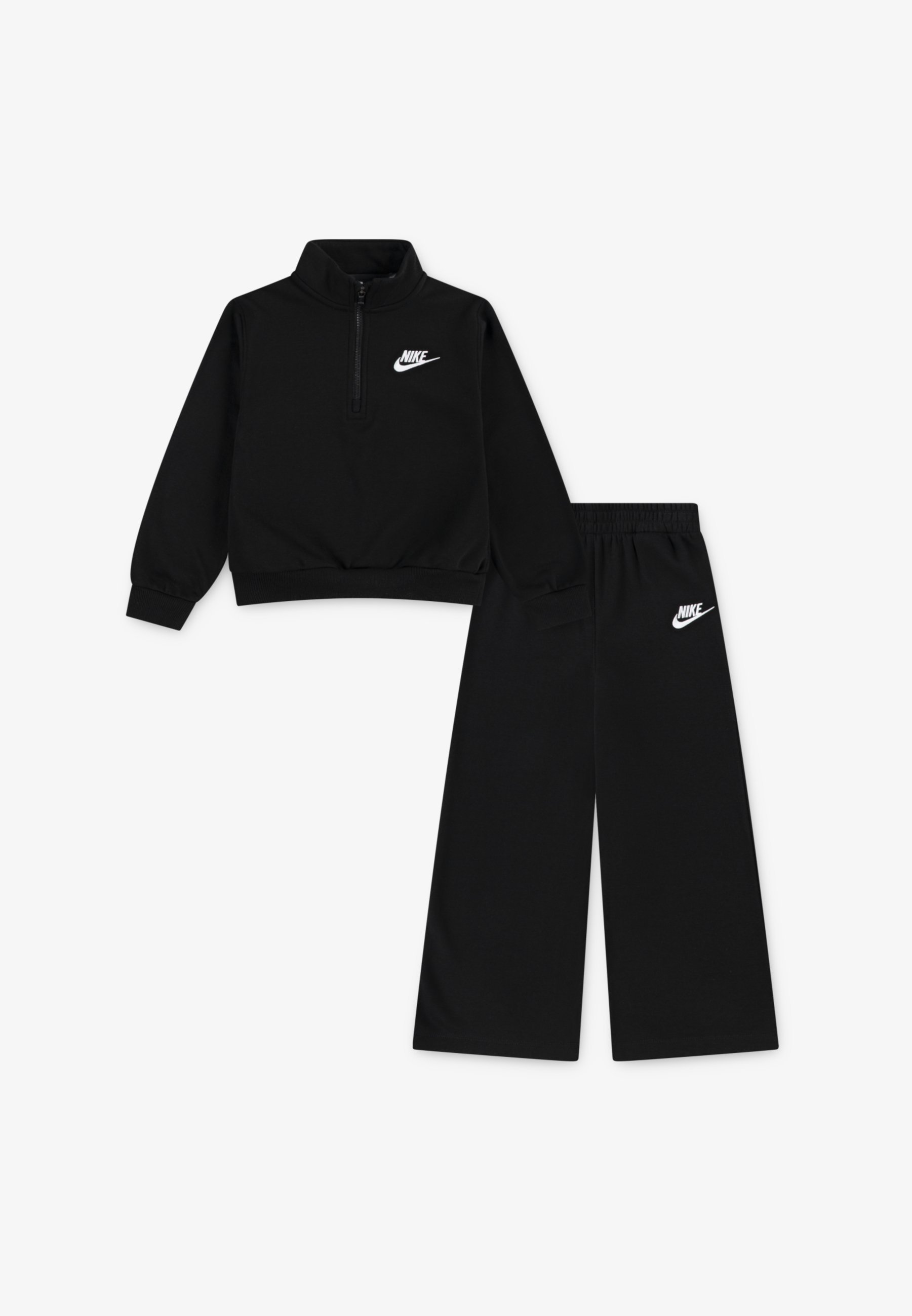 Nike Sportswear WIDE LEG CLUB - Dres - czarny