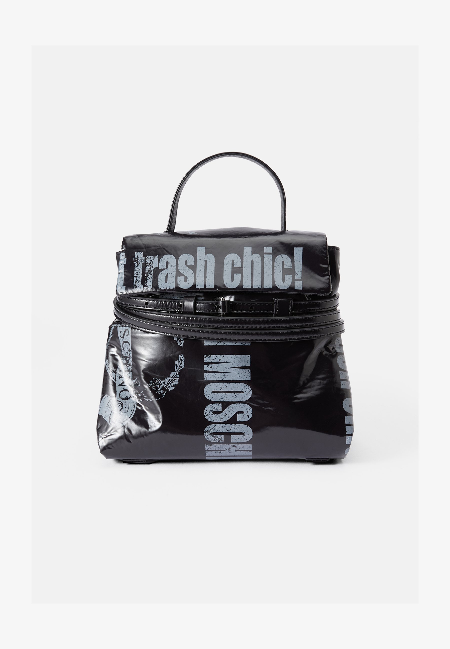 MOSCHINO BORSA - Handbag - black