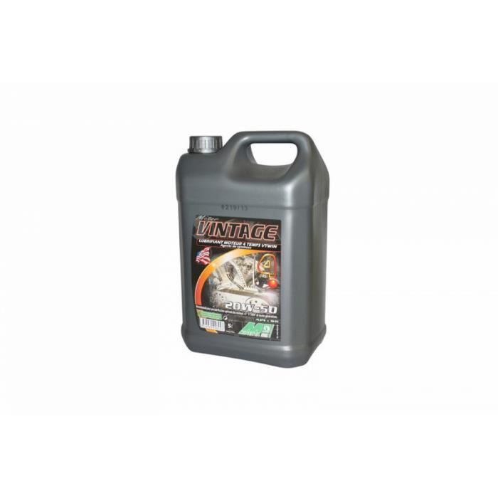 Minerva Vintage Motorcycle 4-Stroke Engine Oil 20W-50 Multigrade - 5L MINERVA OIL
