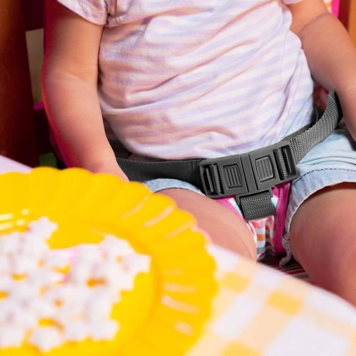 Seggiolino auto da viaggio pieghevole e portatile Disney Baby -Minnie-, leggero e facile da pulire, con borsa per il trasporto inclusa.