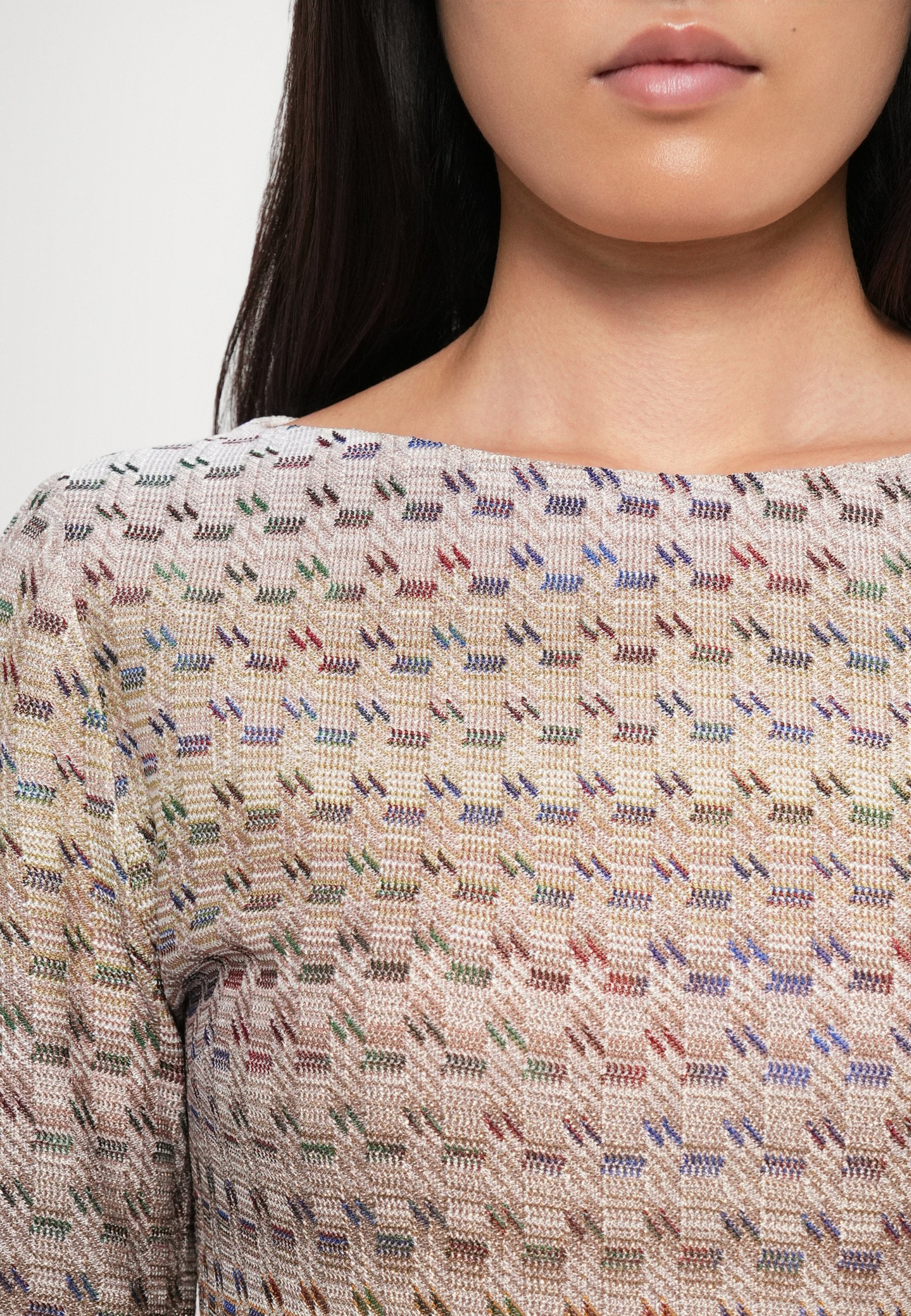 Missoni korte jurk - dagjurk - blauwe tinten