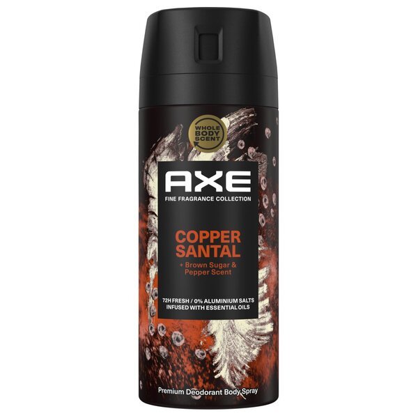 „Axe Fine Fragrance Copper Santal“ dezodorantas kūnui, 150 ml