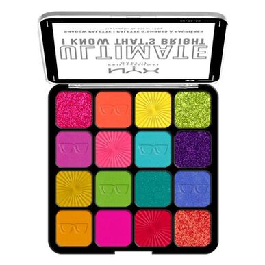 Nyx Ultimate Color I Know Professional szemhéjfesték paletta 1 egység 1 egység