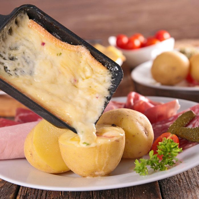 Set di 6 piatti da raclette