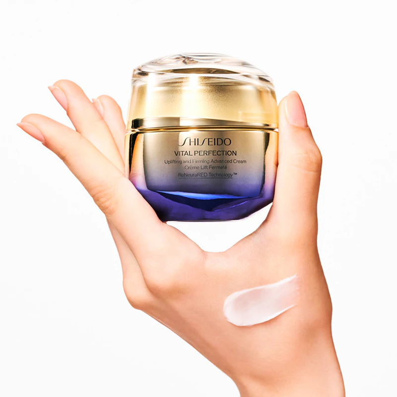 Shiseido Vital Perfection Creme Firmador e Revigorante Avançado Creme de Dia e Noite Intensivamente Firmador