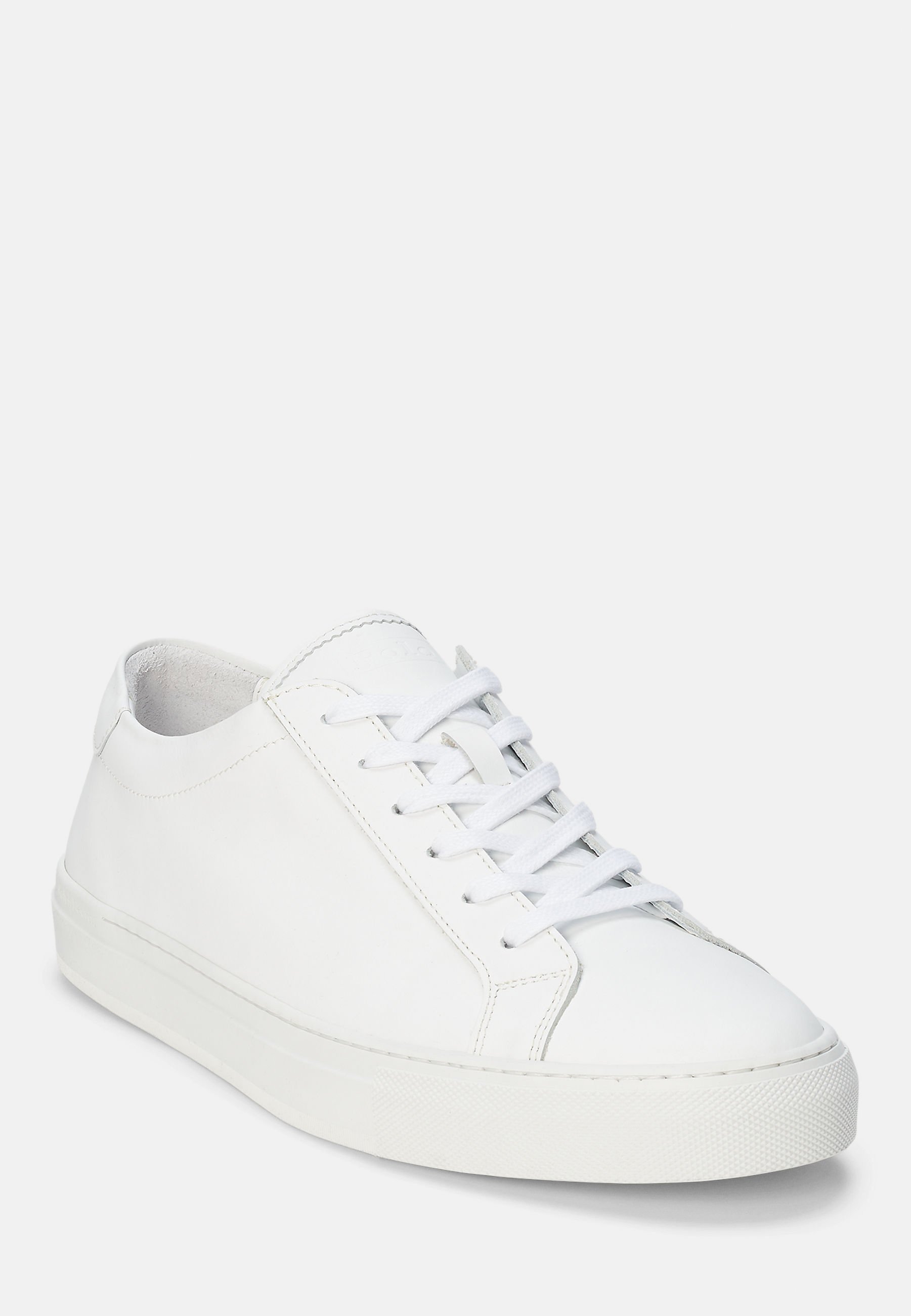 Polo Ralph Lauren JERMAIN Leder-Sneaker - Sneaker - weiß
