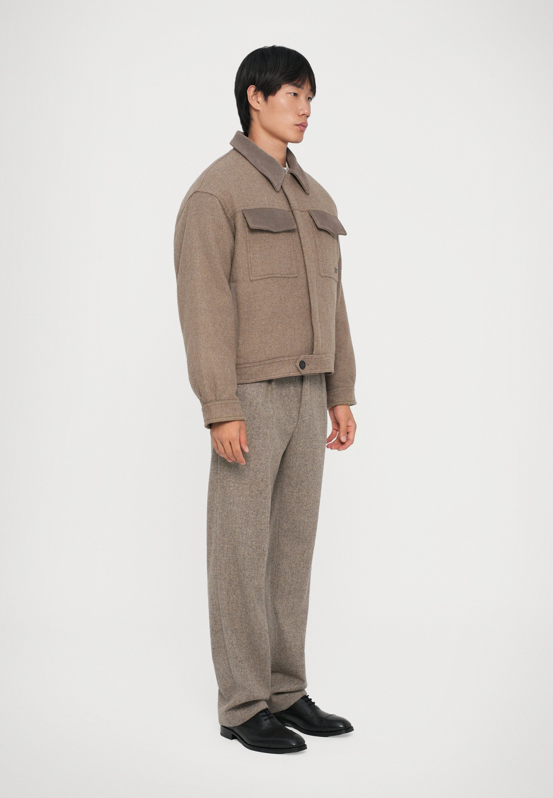 Vullingstukken BOX JACKET VARSITY - Lichte jas - sfeer