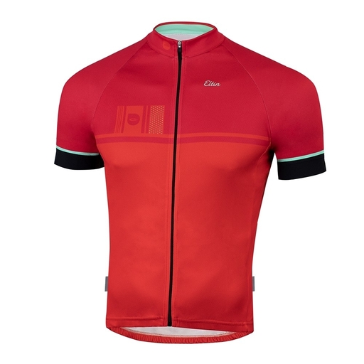 Camisa Supermassive Eltin vermelha/coral/verde tamanho T/2XL