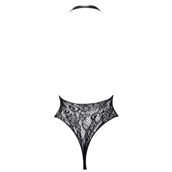 Le Désir Strappy Lace Tee črne barve, velikosti S-XL
