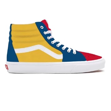 Color Block Sk8-Hi Personalizzate