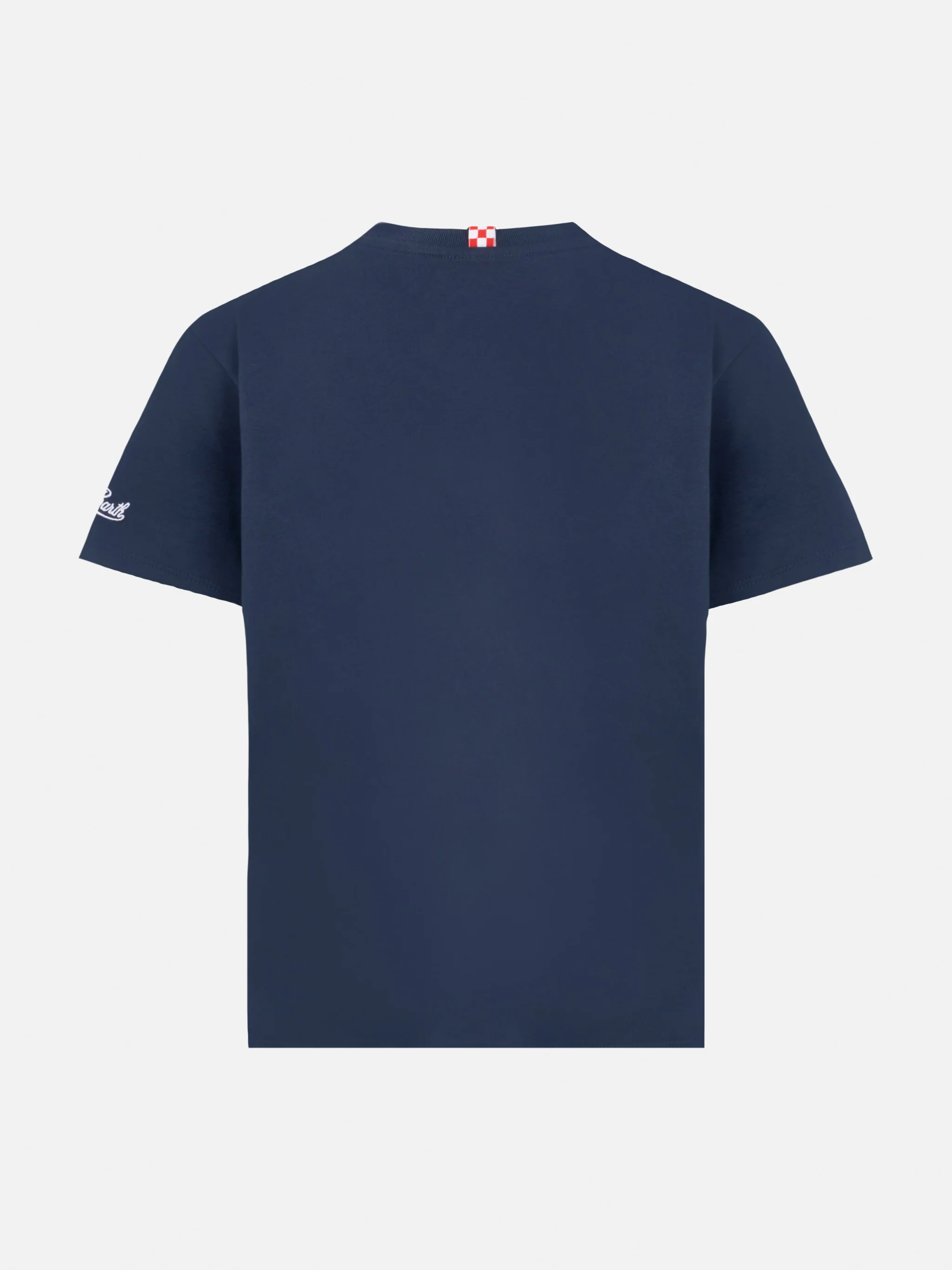 Katoenen T-shirt met St. Barth Bad Boy-print.