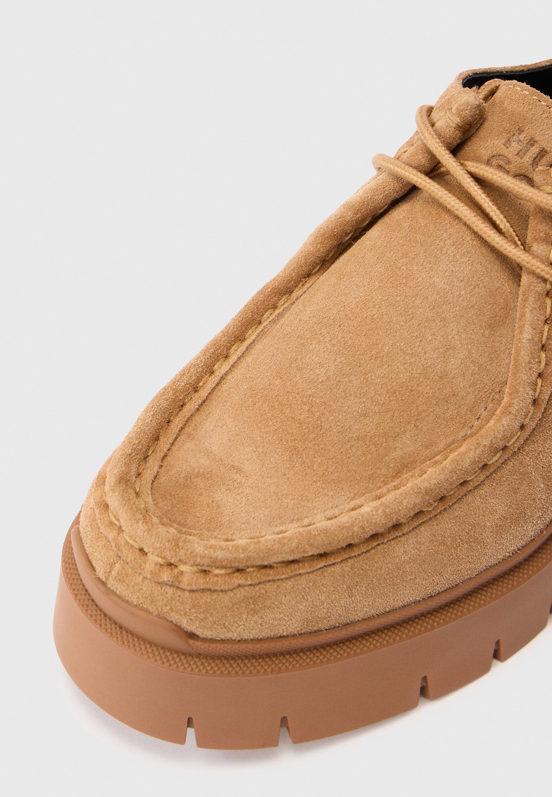 HUGO KRIS - Chaussures à lacets - marron clair