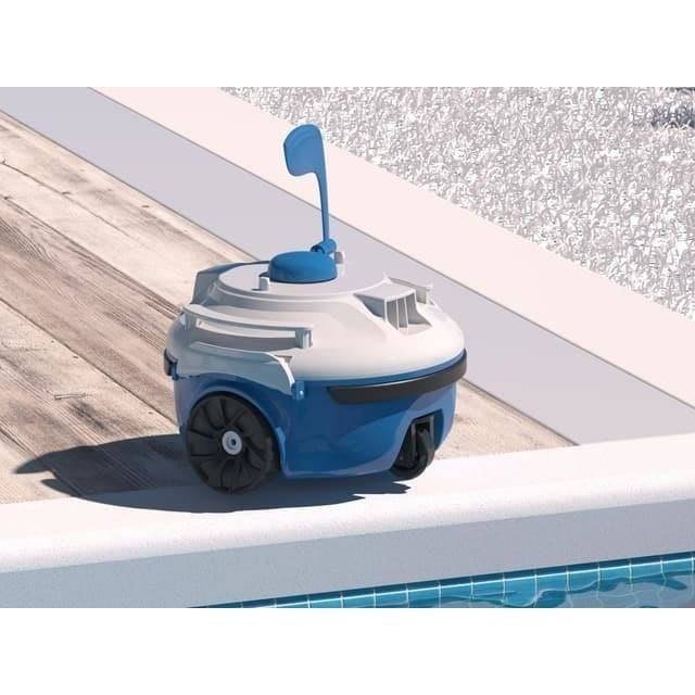 BESTWAY Above Ground Tubular Pool Kit - Steel Pro MAX™ - 427 x 250 x 100 cm - Oval + Guppy Pool Robot