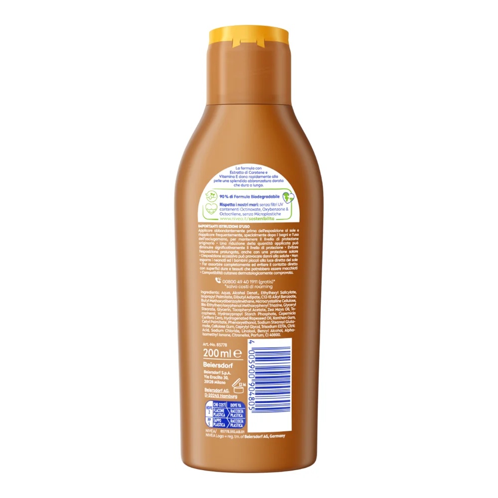 NIVEA Nivea Sun Sonnenschutzlotion Carotin Bronze Sonnenschutz