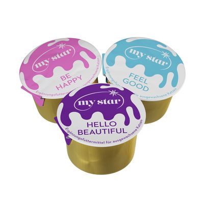 Paquete surtido de vasos Milky Cups de My Star