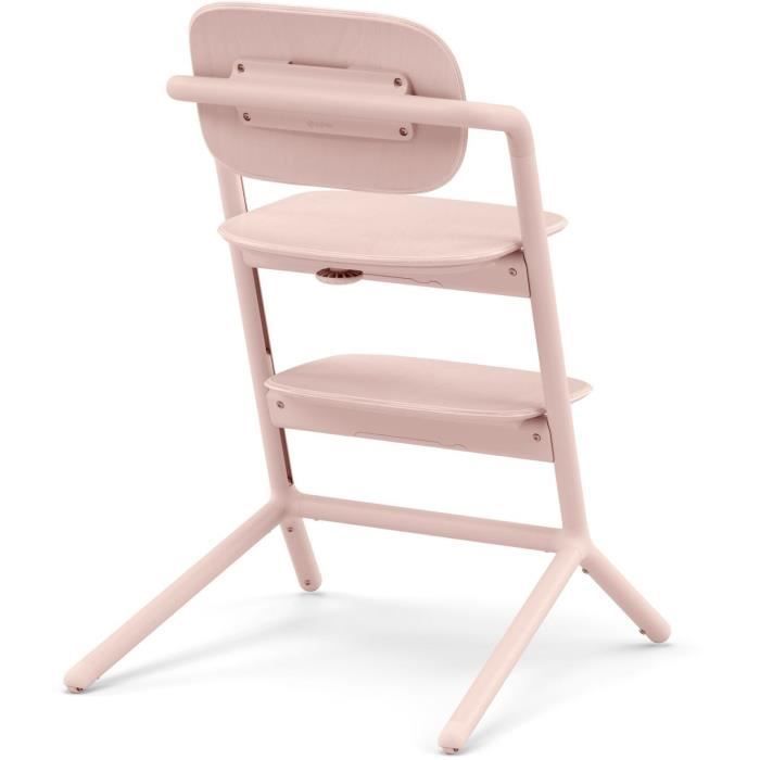 CYBEX - Trona convertible - Pack 3 en 1 - LEMO 2 - Rosa - Altura y profundidad ajustables - Incluye juego para bebé