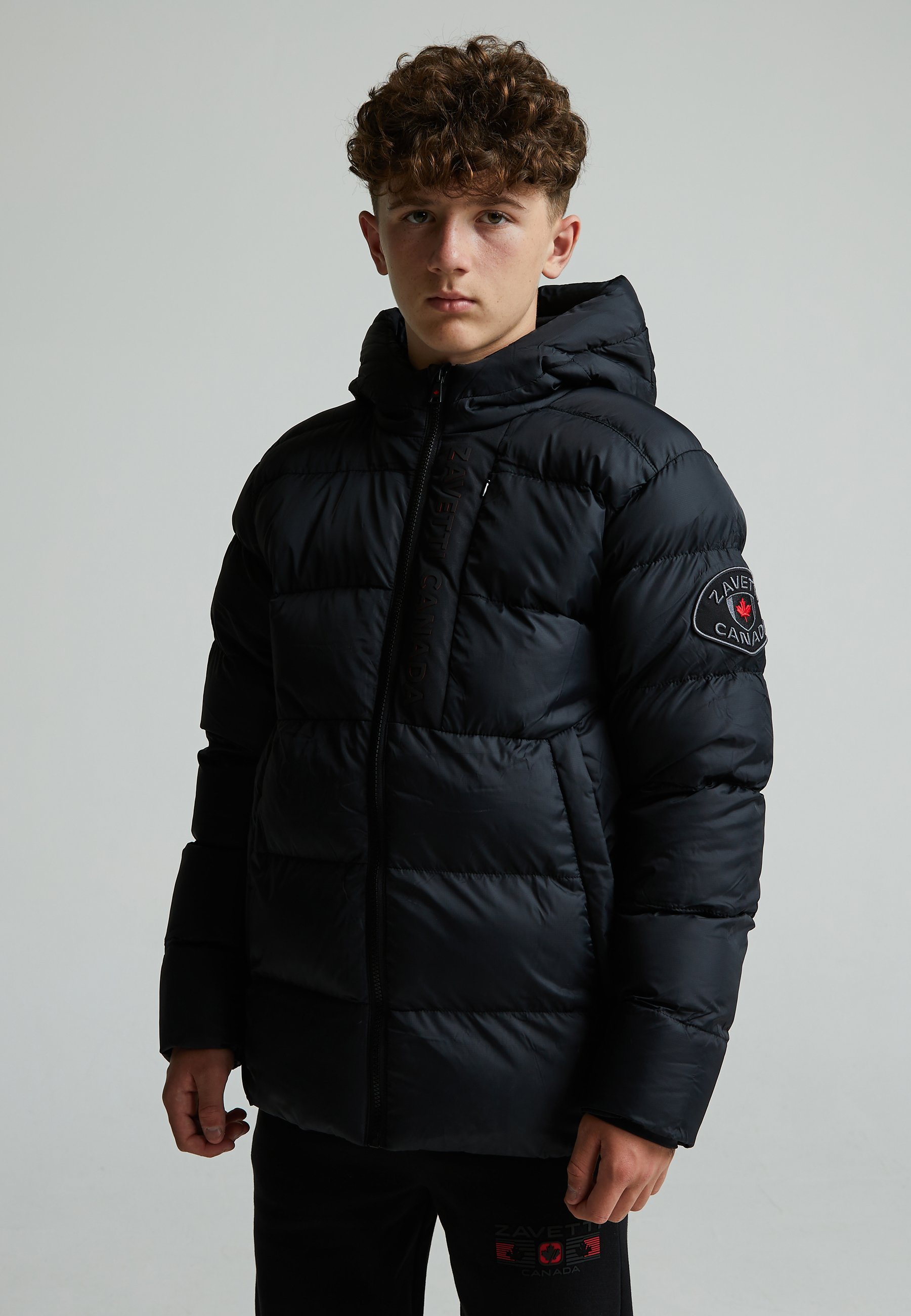 Zavetti Canada GATTALINI PUFFERJACKET - Winterjas - gitzwart