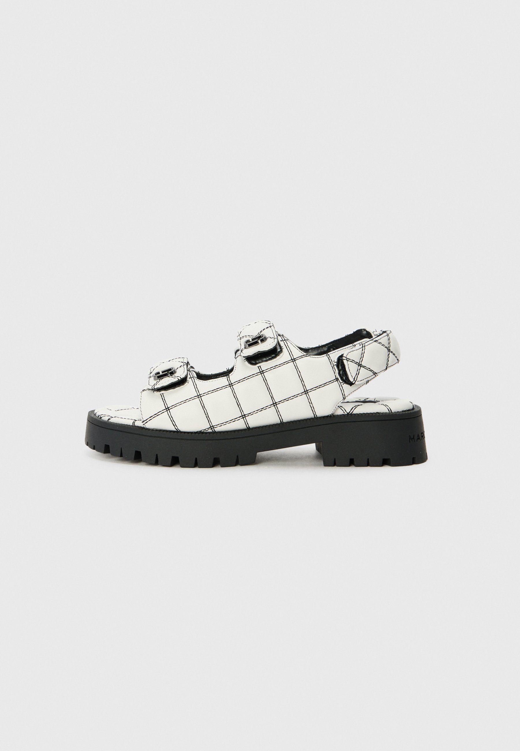 MARC JACOBS SANDALEN - Platformsandalen - wit