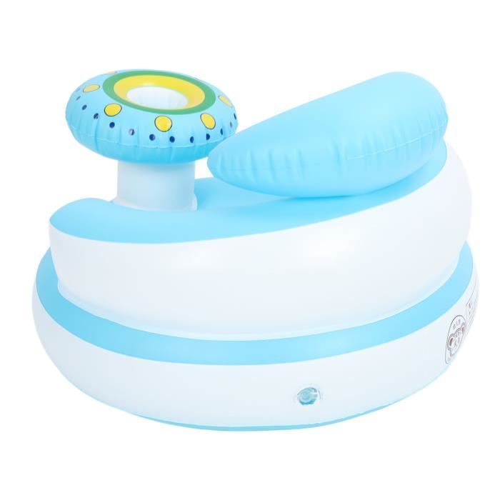 Asiento inflable para bebé Shipenophy, silla de baño inflable plegable para bebé, silla de baño cómoda de PVC para bebé