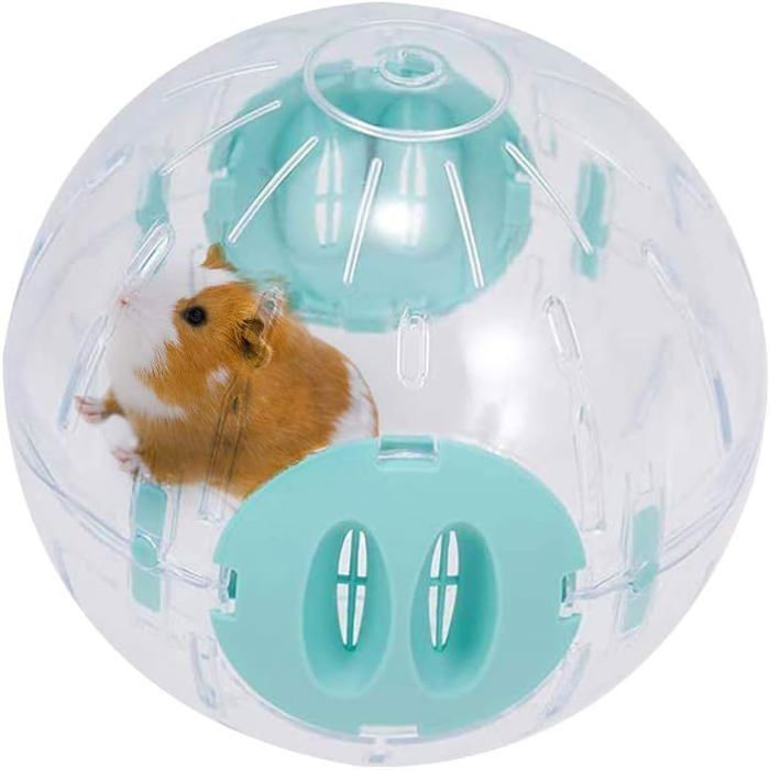 Hamsterrad 14 cm (Blau) Mehrfarbiges Laufrad für Nagetiere