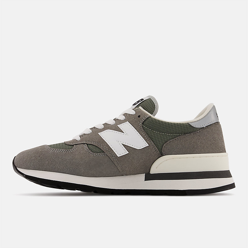 Pánské boty MADE in USA 990v1 Core – šedé s bílou
