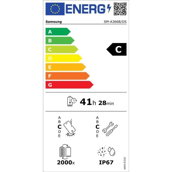 SAMSUNG Galaxy A36 5G Smartphone 128Go Noir - Version Française