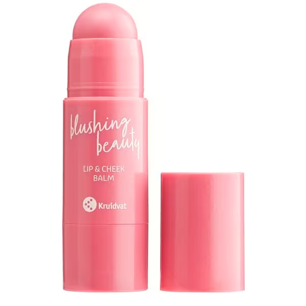 Balzam za ustnice in lica Kruidvat Blushing Beauty 010 Soft Peony 6 g