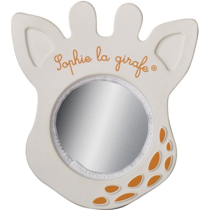 Jouet d’éveil - SOPHIE LA GIRAFE - Miroir Magique - 4 lentilles - Caoutchouc naturel