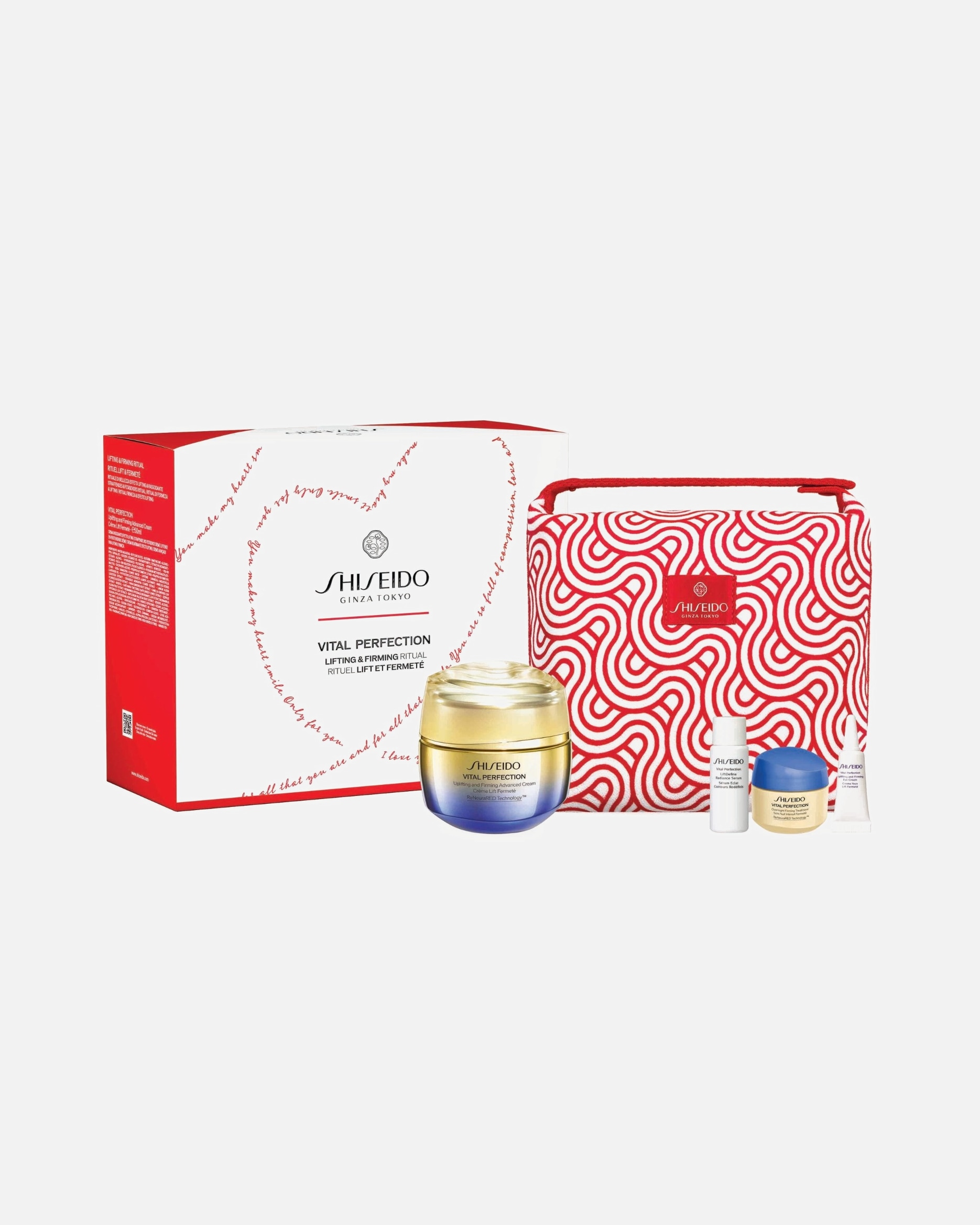 Set de cuidado facial Shiseido Vital Perfection Lifting & Firming Ritual – 1 pieza