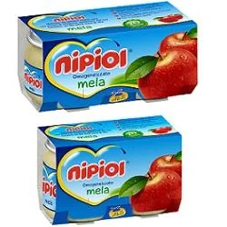 NIPIOL Pomme Nipiol homogénéisée 120 g x 2 pièces