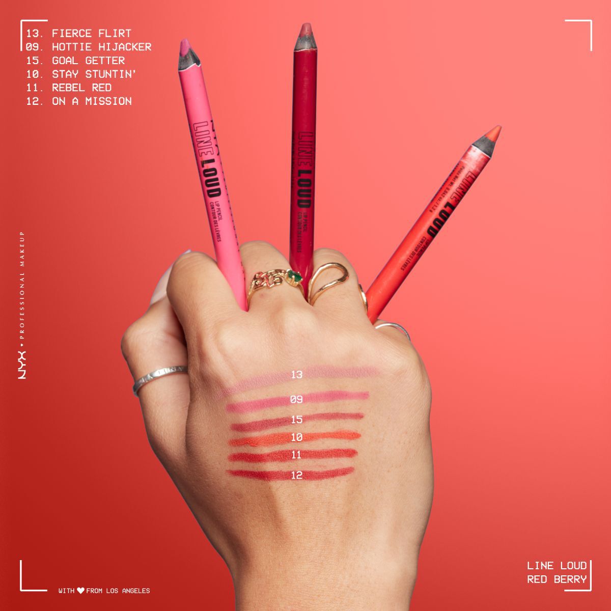 NYX Professionel Makeup-linje Højlydt