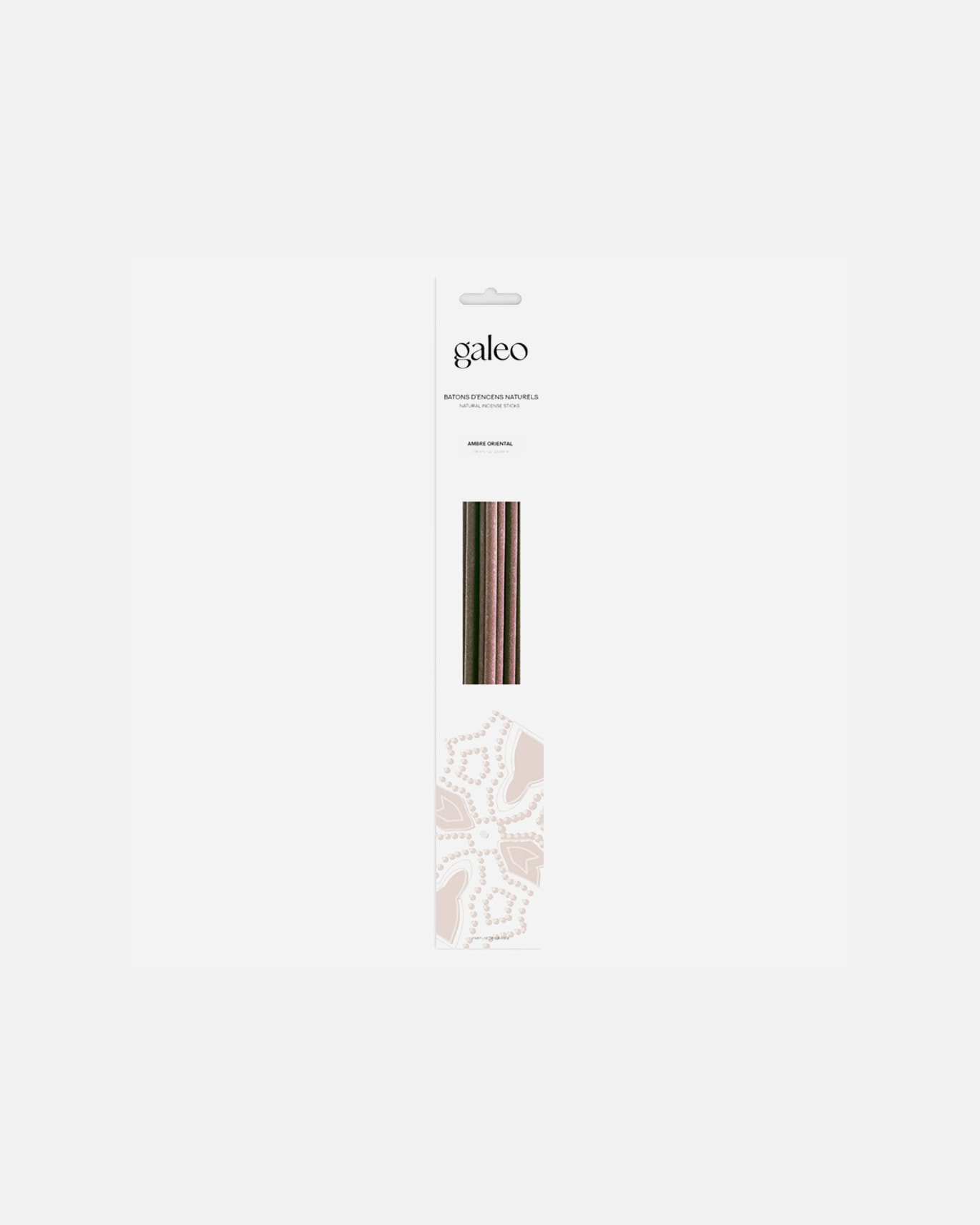 Galeo Pochette 10 bâtons encens ambre oriental