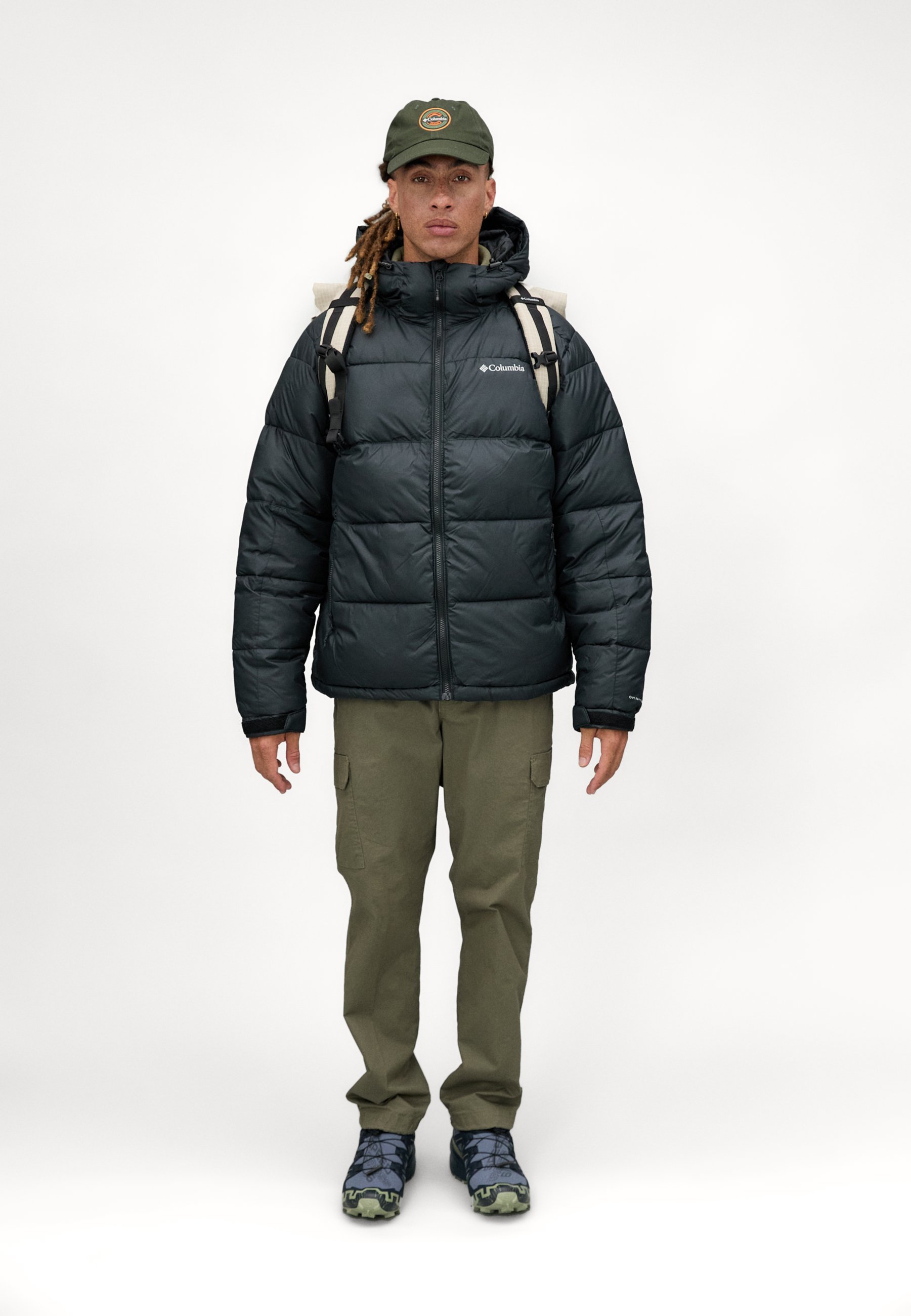 Columbia PIKE LAKE™ II HOODED - Giacca invernale - nera