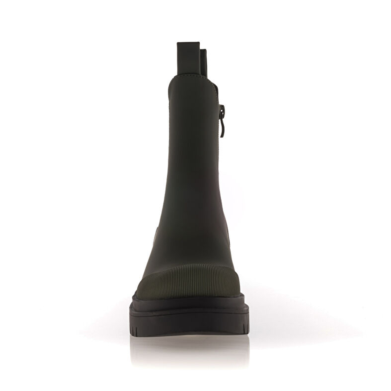 Groene dameslaarzen / enkellaarzen