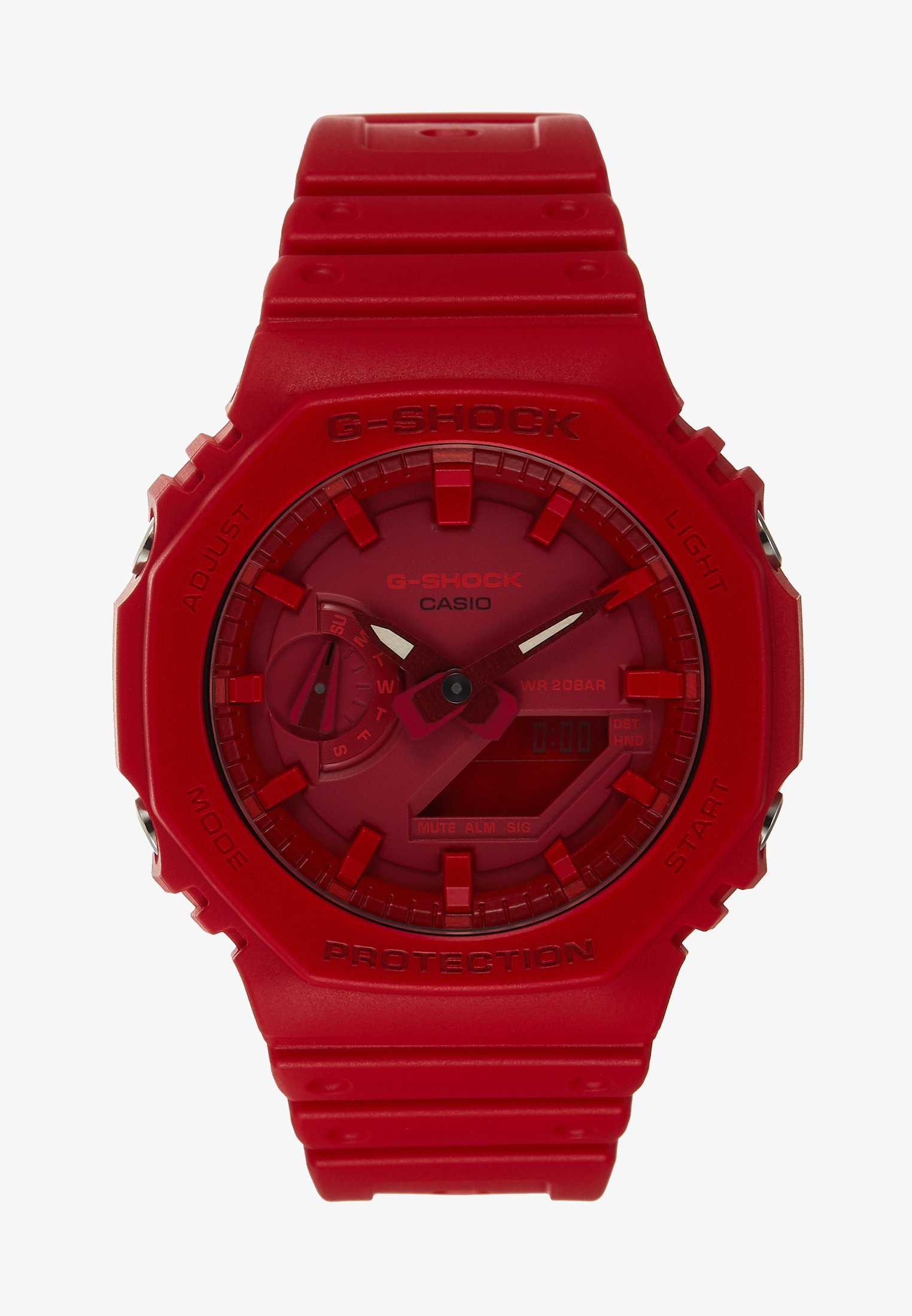 G-SHOCK UNISEX - Chronograafhorloge - rood