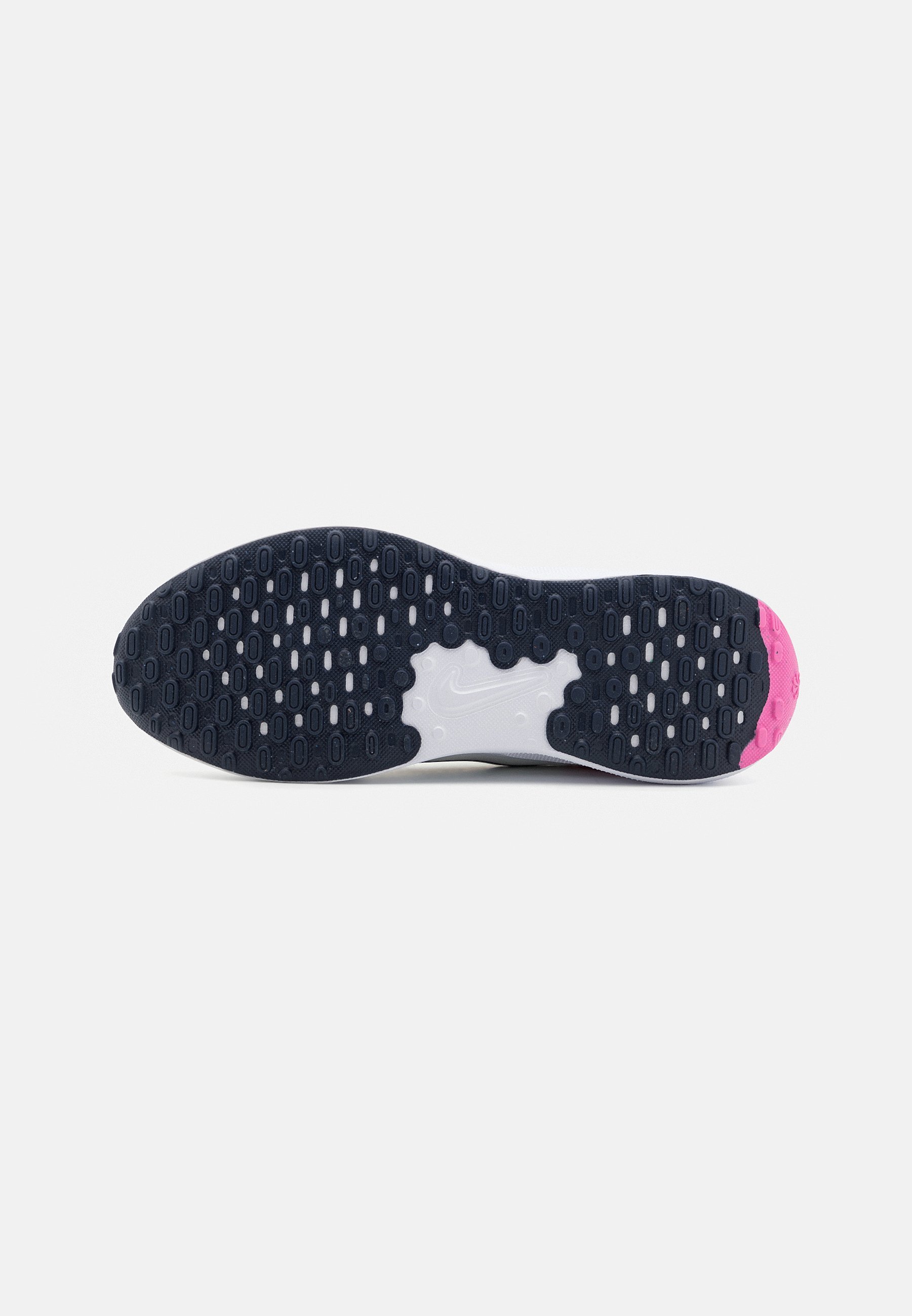 Nike Performance REVOLUTION 7 - Hardloopschoenen voor op de weg - wit/donkerblauw/speels roze